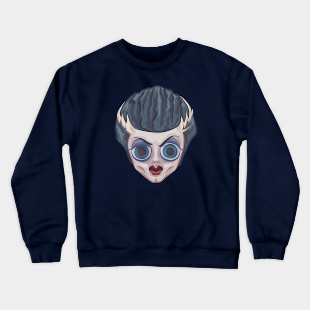 The Bride Crewneck Sweatshirt by majanation